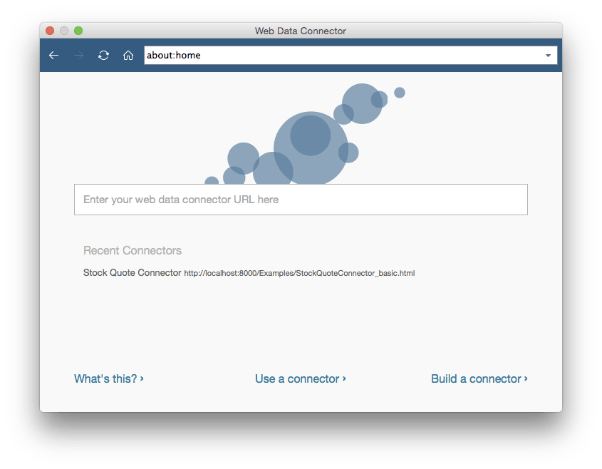 WDC URL Tableau